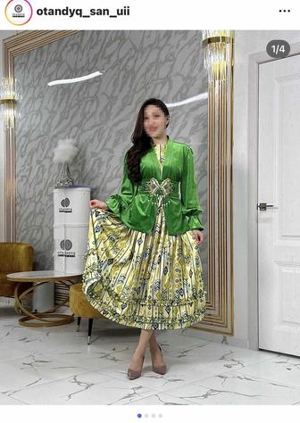 Екеулік платье Отандық сән үйінен