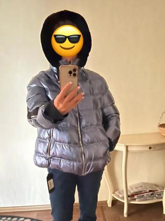 Продам куртку зимнюю кожаную