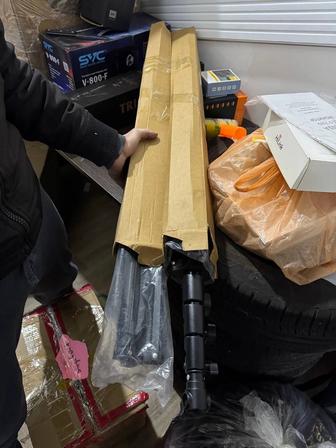 Система установки фона, ворота стойки