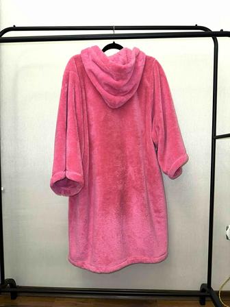 Пончо Tentacle Surf, универсальный размер, розовое, микрофибра