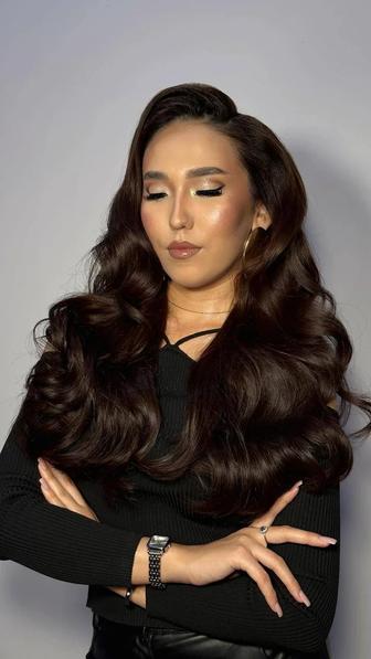 Акция! Макияж и укладка/прическа