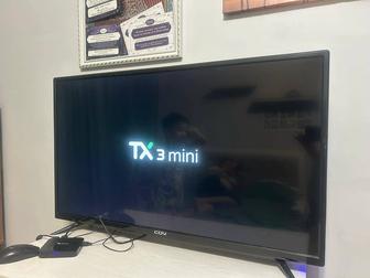 Продам телевизор с ТВ боксом