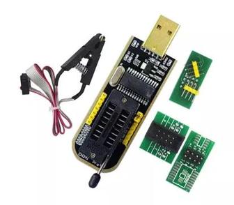 USB программатор на чипе
СН341А. Прищепка в комплекте.