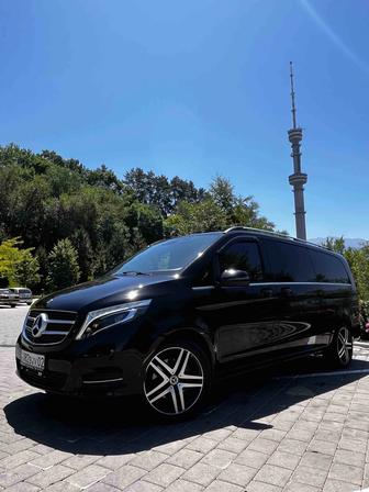 Услуги VIP авто с водителем Мерседес минивэн