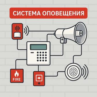 Установка надежных систем оповещения и управления эвакуацией под ключ