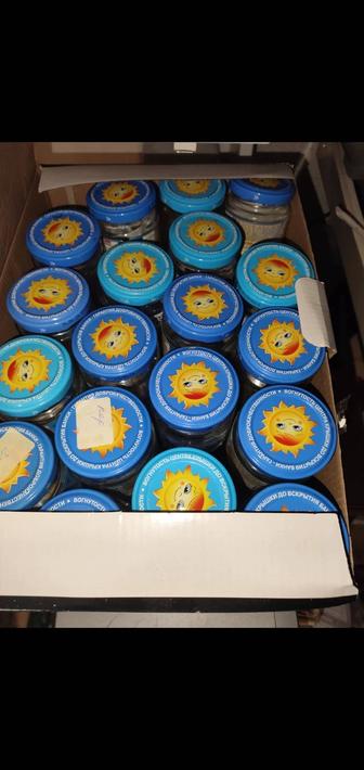 Продам баночки с крышками от детского питания