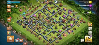 Продам 14 тх фулл Clash of Clans