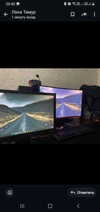 Продам монитор Benq t902hd 10к 60 герц