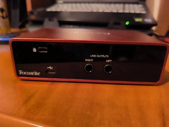 Focusrite solo 3gen (Звуковая карта предусилитель)
