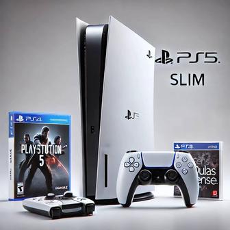 Аренда прокат Sony Play Station 5 slim плойка приставка