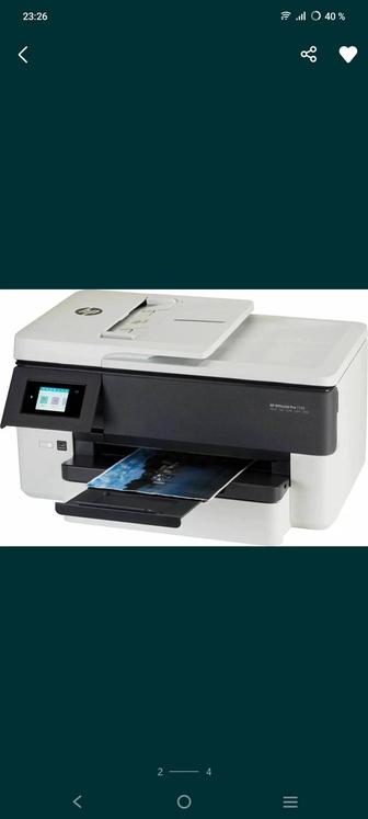 Продается hp officejet pro 7720/ пользовался год.!