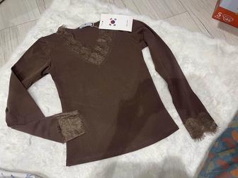 Лонгслив кружево