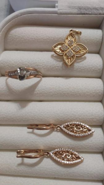 Золотой сережки