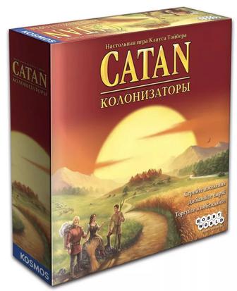 Продам базовую настольную игру Catan колонизаторы (новая не распакованная)