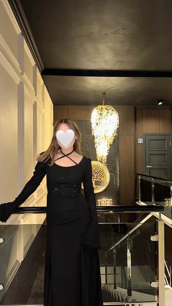 Платье черный,вечерний