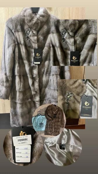 Натуральная норковая шуба трансформер