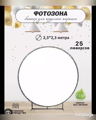 фотозона каркас для баннера