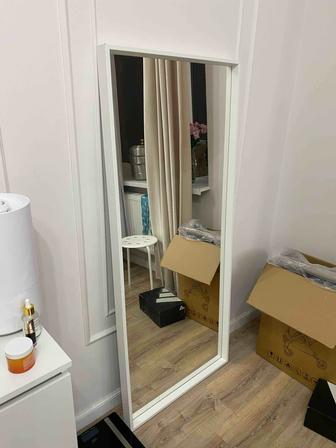 Зеркало IKEA высота 150см ширина 65 см глубина 6 см