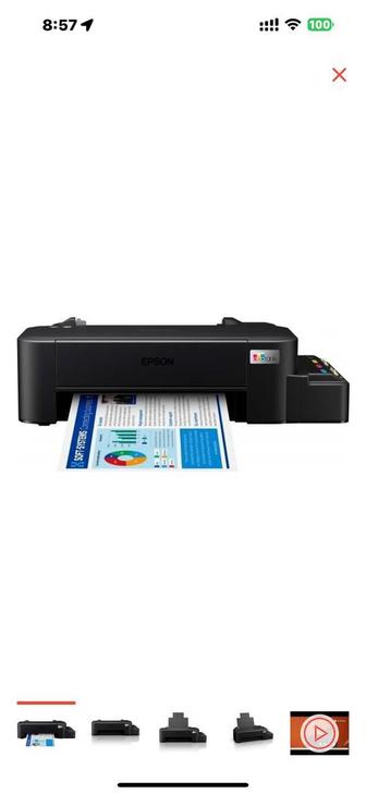 Продается принтер Epson L120, модель с оригинальными чернилами.