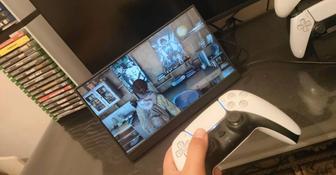 Нерабочий портативный монитор на запчасть