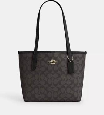 Женская сумка COACH tote (logo)