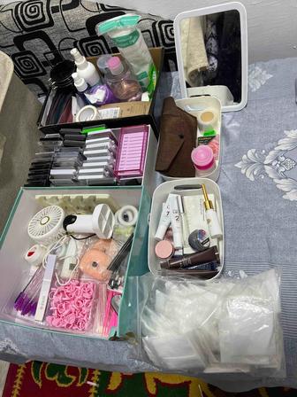 материалы наращивание ресниц, ламинирование ресниц и бровей