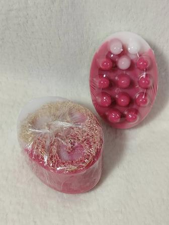 Мыло с люфой. Ручная работа