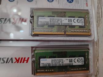 Оперативка для ноутбука ddr4, 2 плашки по 4 гига.