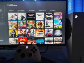 Продам XBOX series S с играми