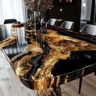 Эксклюзивные столы из эпоксидной смолы в Алматы