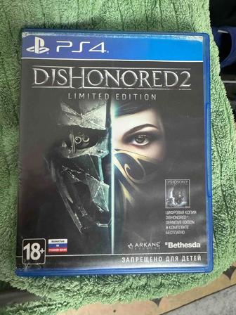 Продам диск игра Dishonored 2 на ps4