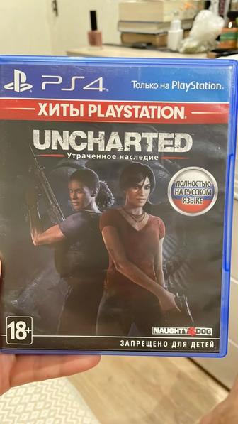 Игра на PlayStation 4 UNCHARTED утраченное наследие