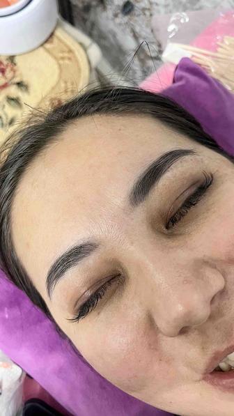 Ламинирование ресниц и бровей