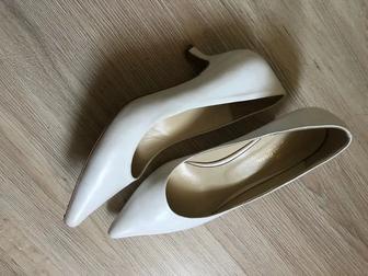 Туфли белые свадебные