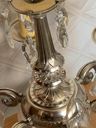 Продаю советскую хрустальную люстру