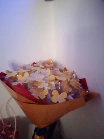 Букет из бабочек