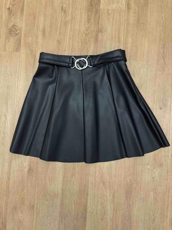 Юбка S размер Кожа Велюр