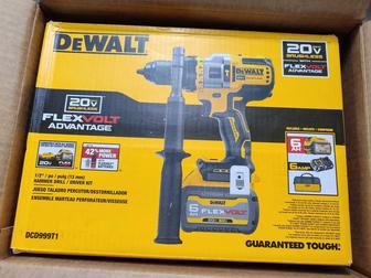 Шуруповерт ледобур DeWalt dcd 999 t1