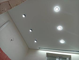 Натяжной потолок от 1500 тг