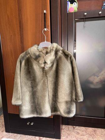 Продам шубу эко мех размер 44,46 s, m