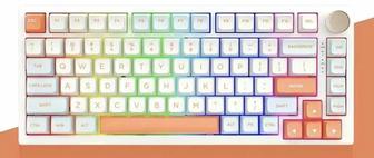 Клавиатура VGN N75RGB. Оранжевая.