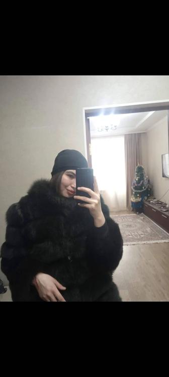 Шуба из песца