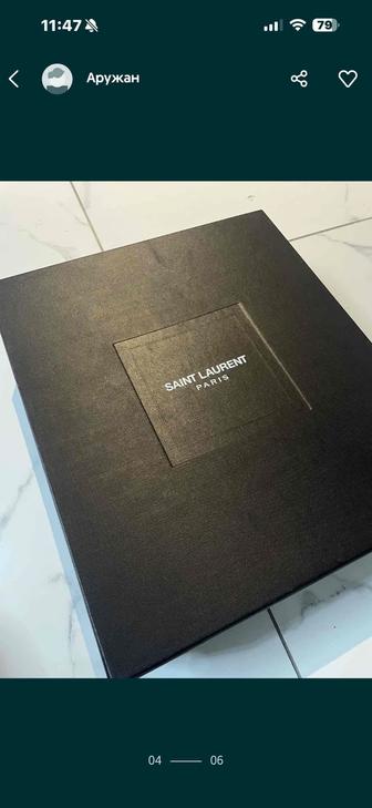 Сапоги Saint Laurent Оригинал ,осень-весна