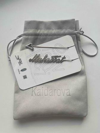 Серьги. Kaidarova. Серебро
