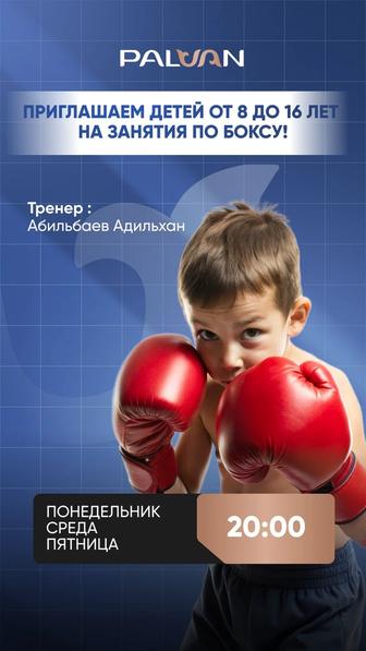 Секция бокса 8-16 лет