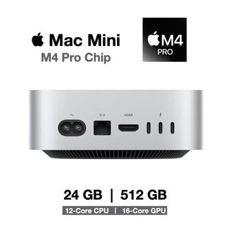 Свежий 2024 Mac Mini M4 Pro 512GB