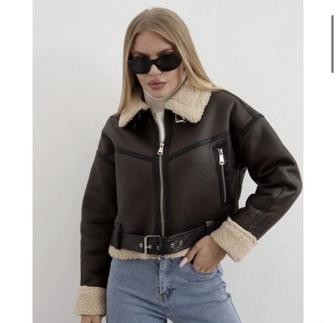 Дубленка Зара