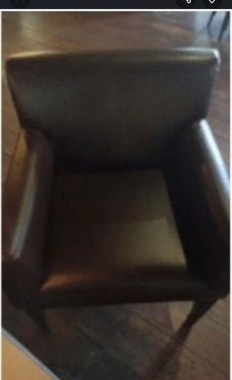 Кожаный диван