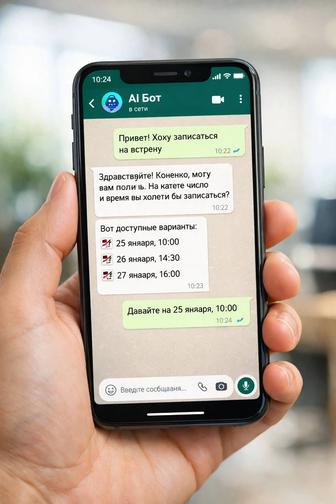 WhatsApp-бот для вашего бизнеса