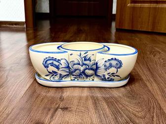 Керамический горшок из трех частей трансформер